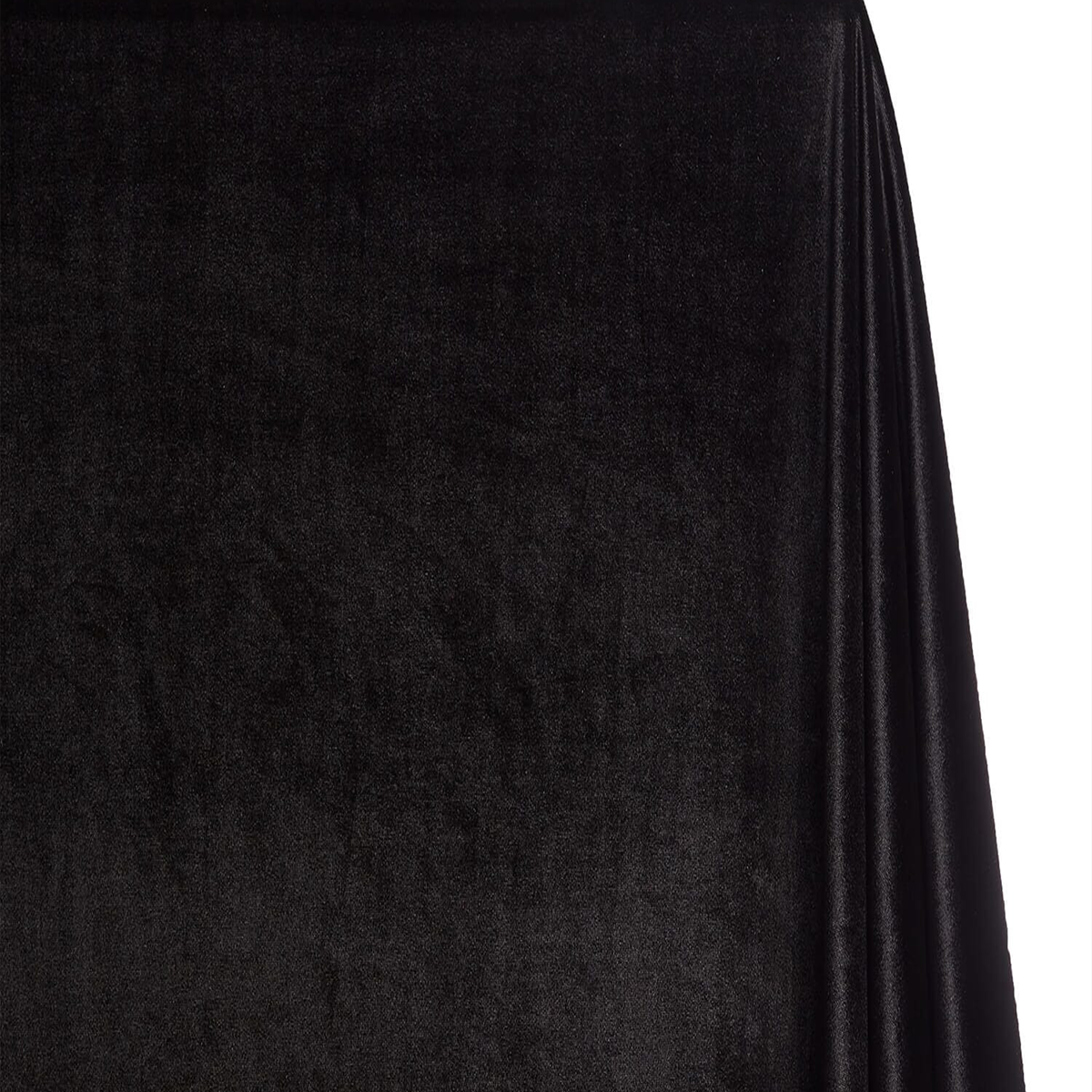 Black fabric draped over a surface with a white background | Sold by Beautiful Windows Elgin