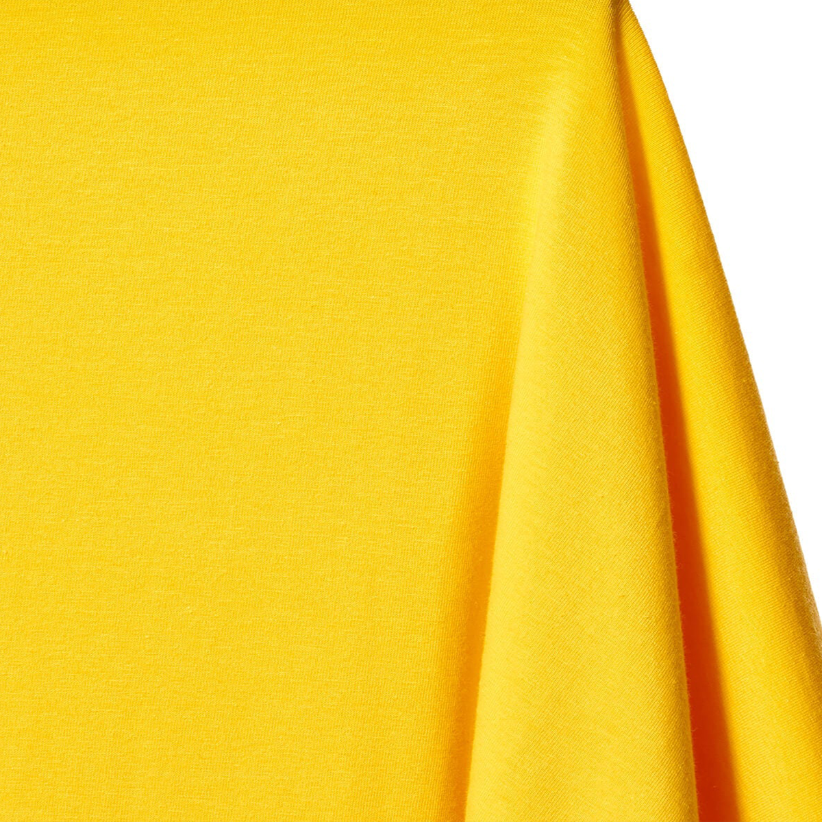 Sunflower Yellow —Knit Jersey—95% Polyester, 5% Spandex Fabric—Sold By The Yard—Width 58/60 Inches Wide
