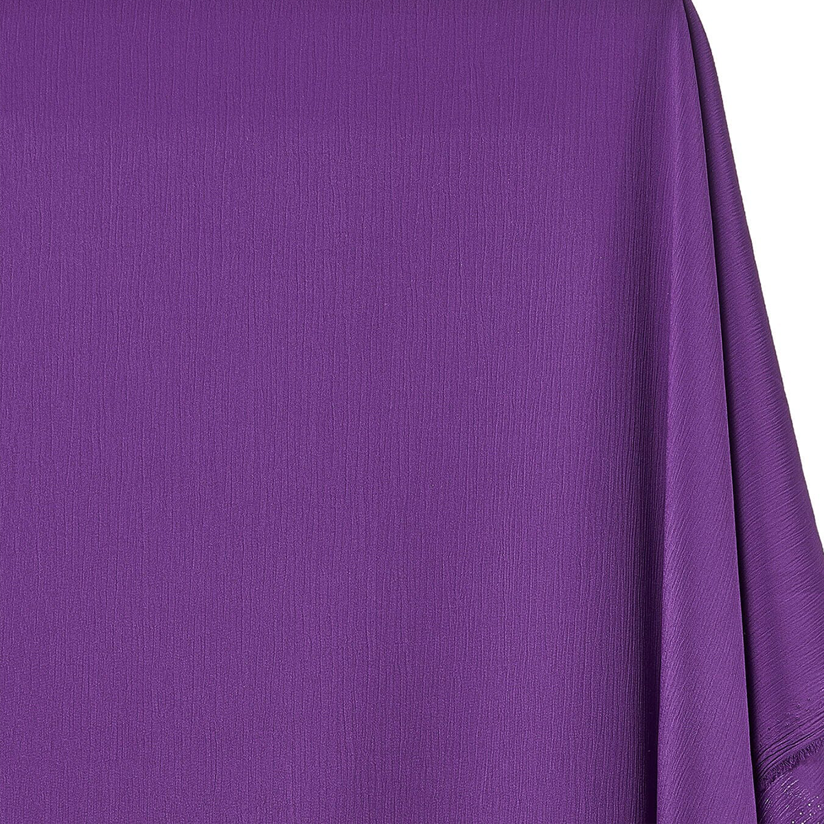 Shine and Shimmer—Hue Crinkle Polyester Fabric—100 Polyester—Available by the Yard—Width: 60/61 Inches.