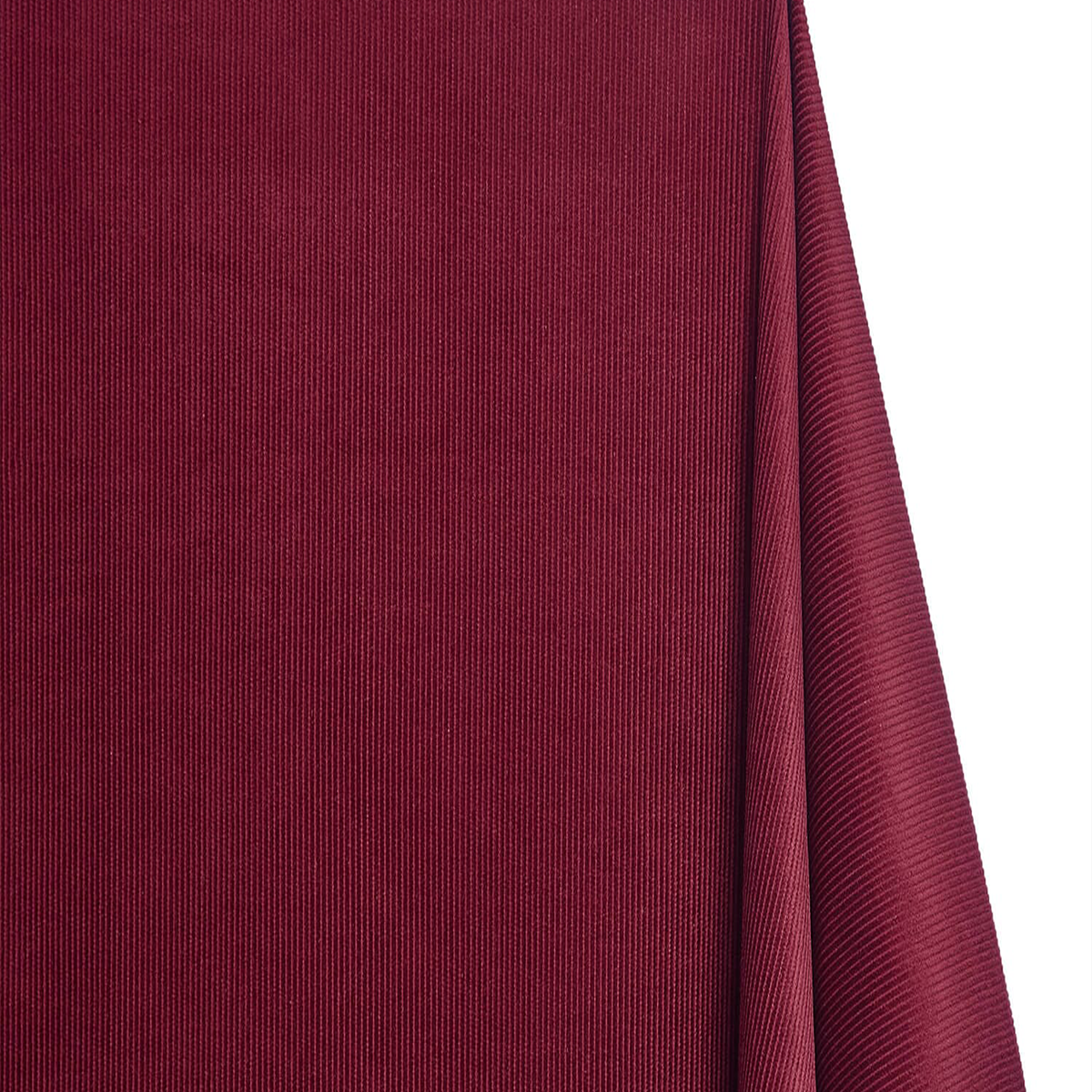 Wine —Standard 9 Wale Corduroy Material—0.75 Millimeters Thick—100% Cotton—59-60"Inch Wide—Sold by the Yard