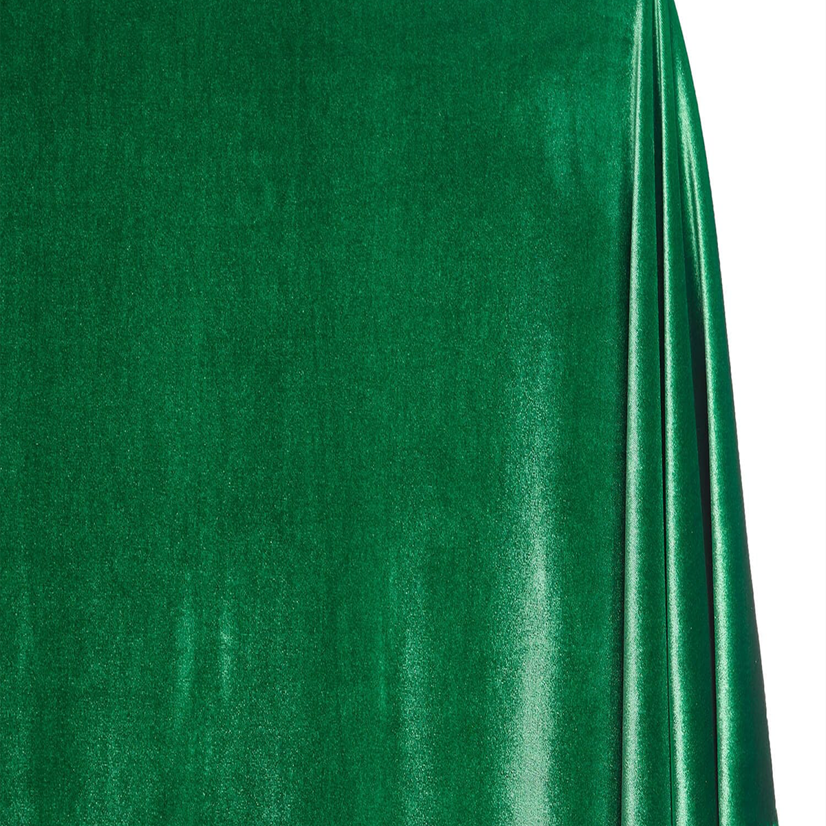 Elysian Green—Stretch Velvet Fabric—90% Polyester, 10% Spandex— 60/61 Inches—Standard Corduroy Material—Available by the yard—Nationwide Shipping