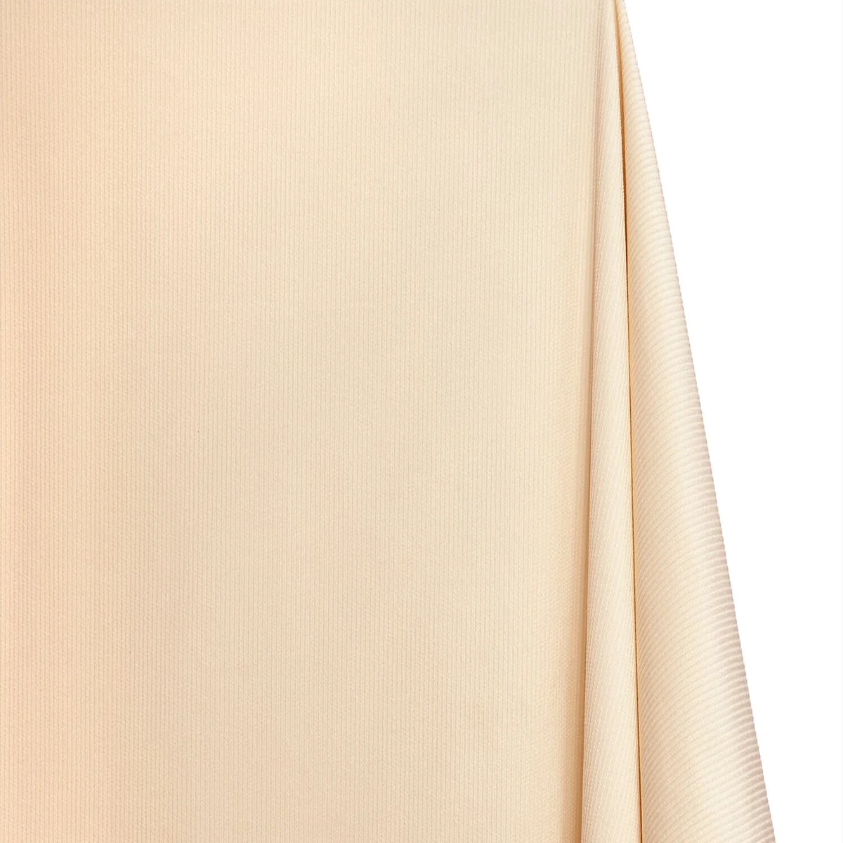 Off-White—Standard 9 WaleCorduroy Material—0.75 Millimeters Thick—100% Cotton—59-60"Inch Wide—15.3 Ounces—Sold by the Yard