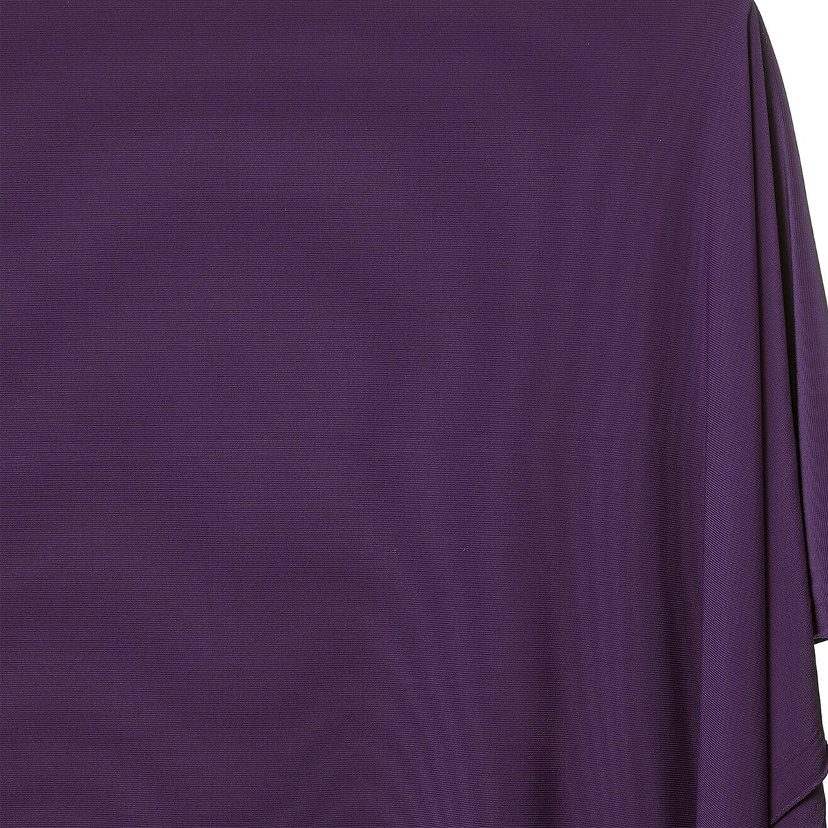 Plum Knit Jersey—Stretch Fabric—90% Polyester, 10% Spandex— 60/61 Inches—20% Vertical