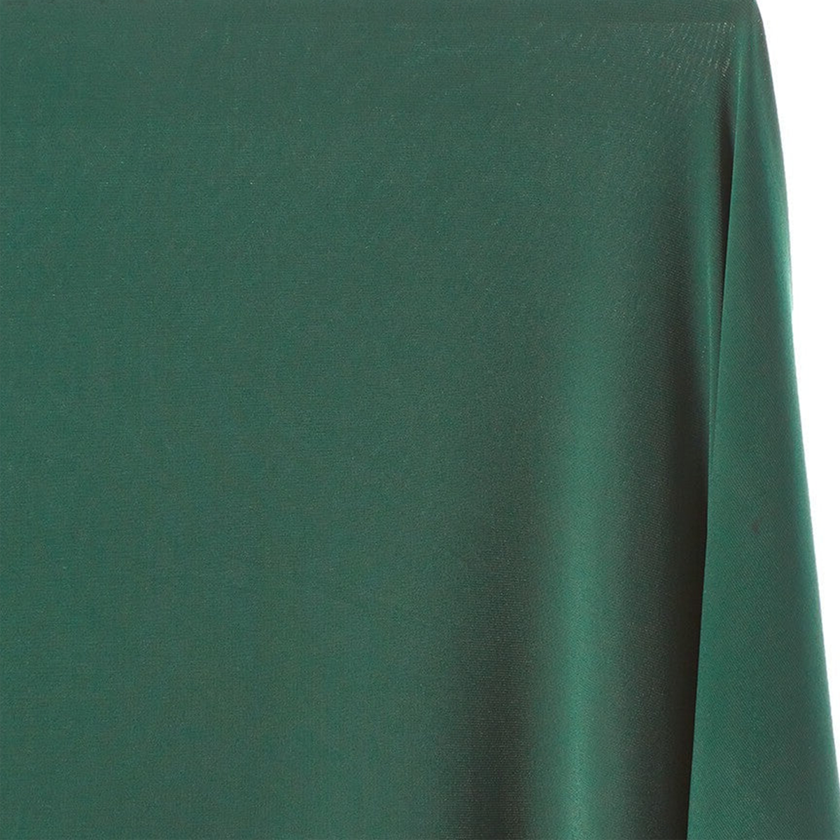 Luxury Grade Material— Hunter Green Color—Stretch Jersey Knit —58" Wide—100% Polyester Fabric—Sold by The Yard