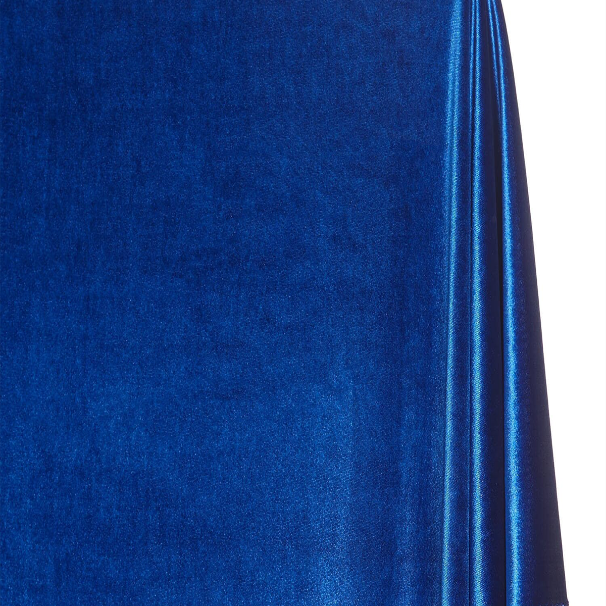 Royal Blue—80% Polyester, 20% Cotton —Crushed Velvet Fabric—Multi-Purpose —Sold by the Yard—Available in the USA.