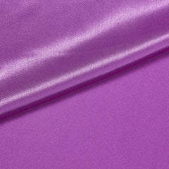 Solid Fabric—Violet Color—Crepe Satin—100% Polyester—Sold by the Yard