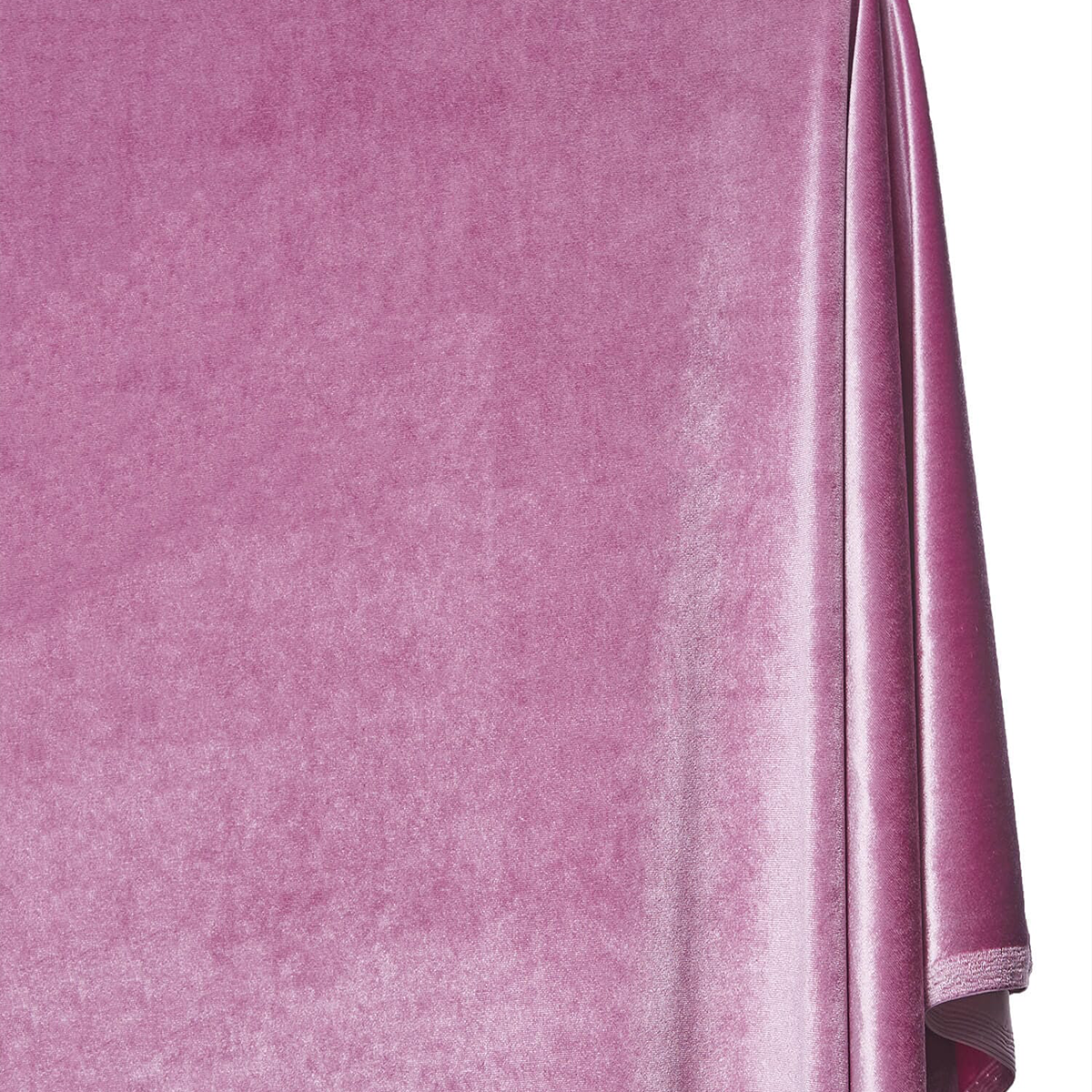 Celestial Orchid—Stretch Velvet Fabric—90% Polyester, 10% Spandex— 60/61 Inches—20% Vertical