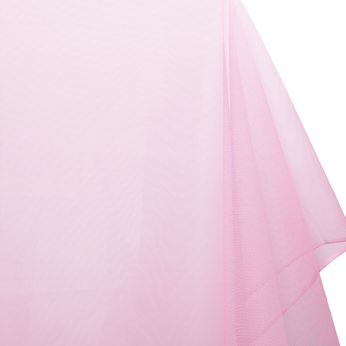 Orchid Polyester Petticoat Hard Net Crinoline/58–60 inch wide fabric sold by the yard at 180 GSM