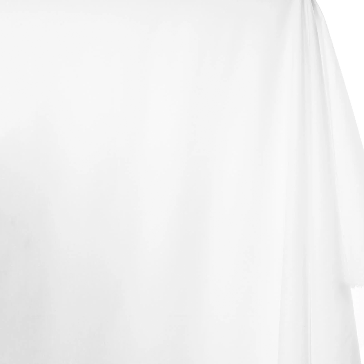 Cotton White Fabric-100% Broadcloth (58/59"Wide—Width 57/58 Inches Wide—Sold by the Yard — Nationwide Shipping Available.