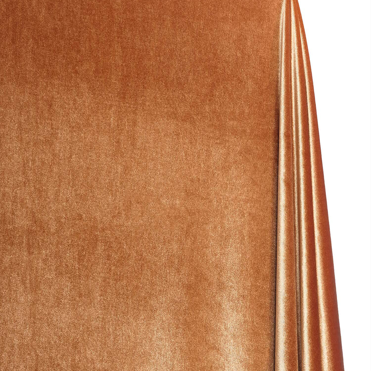 Plush Texture Copper—Stretch Velvet Fabric—60" Wide—Sold by the Yard