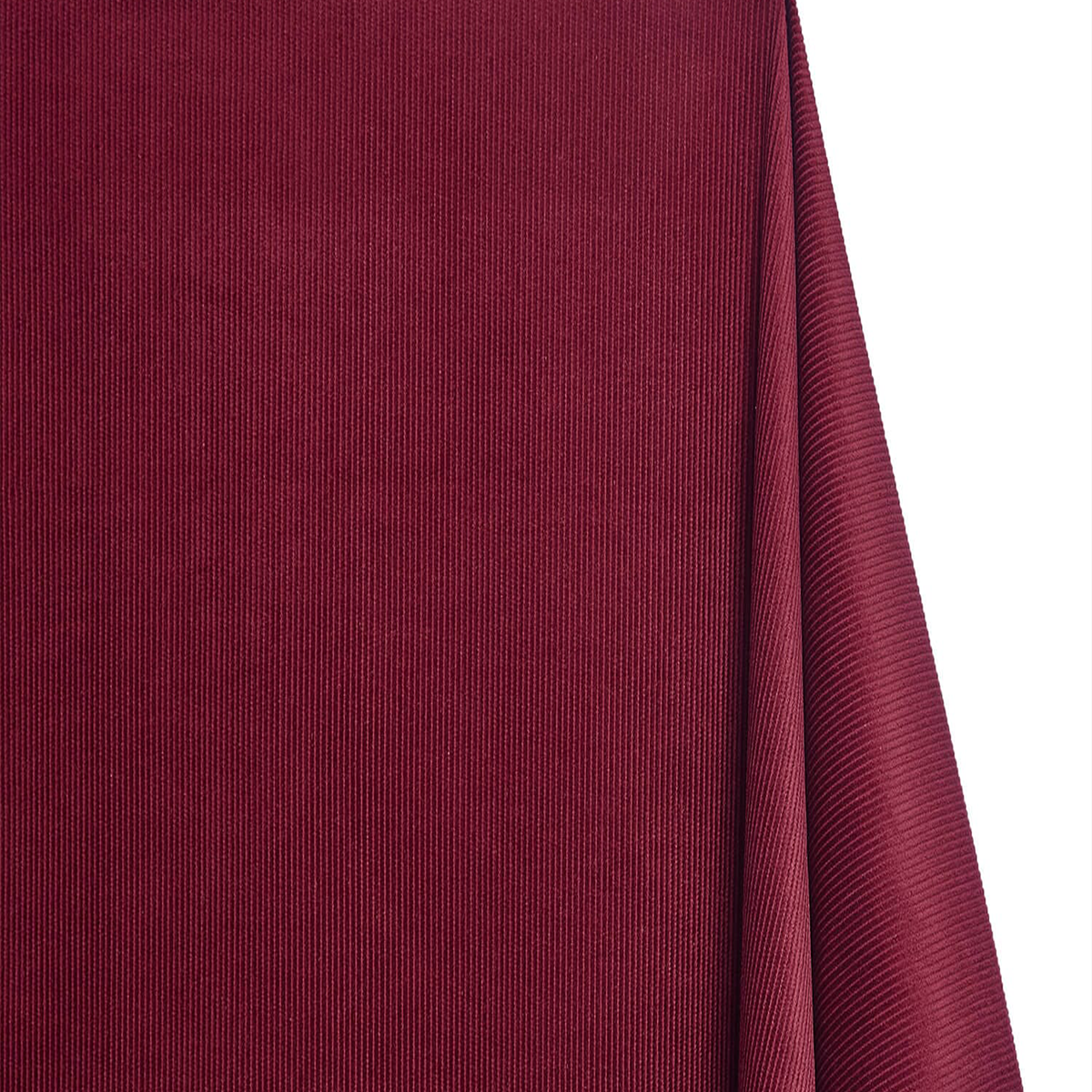 Wine —Standard 9 Wale Corduroy Material—0.75 Millimeters Thick—100% Cotton—59-60"Inch Wide—Sold by the Yard