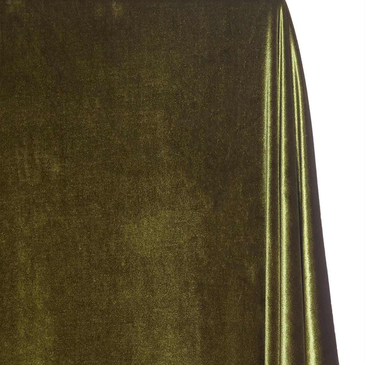 Verdant Plush Oliver—Stretch Velvet Fabric—Sold by the Yard