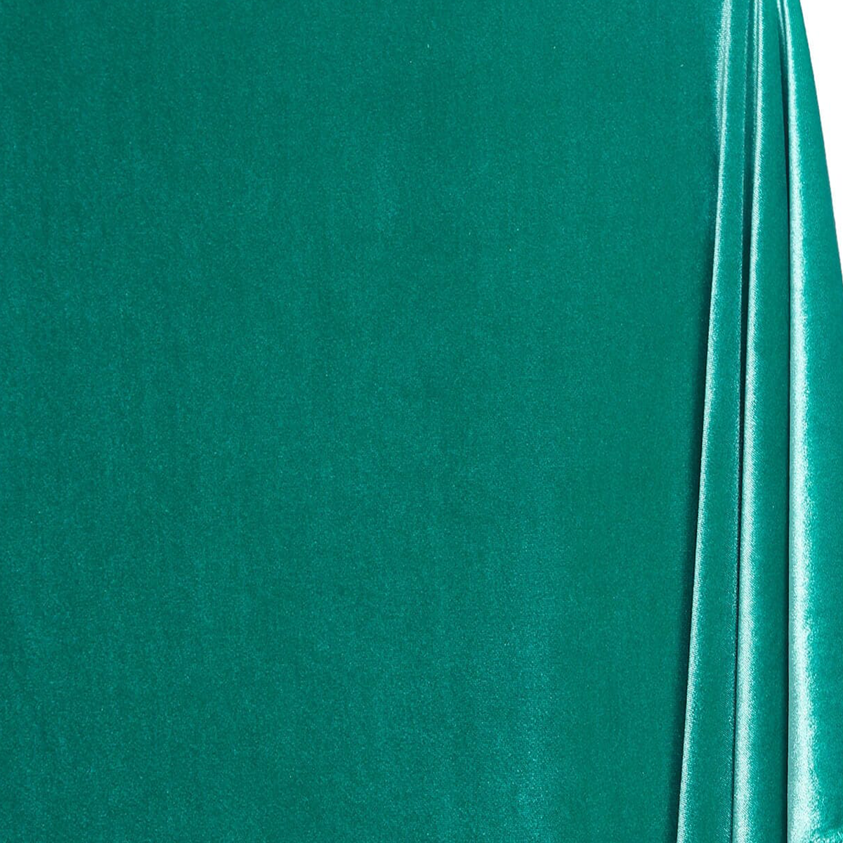 Spring Green—Stretch Velvet Fabric—90% Polyester, 10% Spandex— 60/61 Inches—20% Vertical