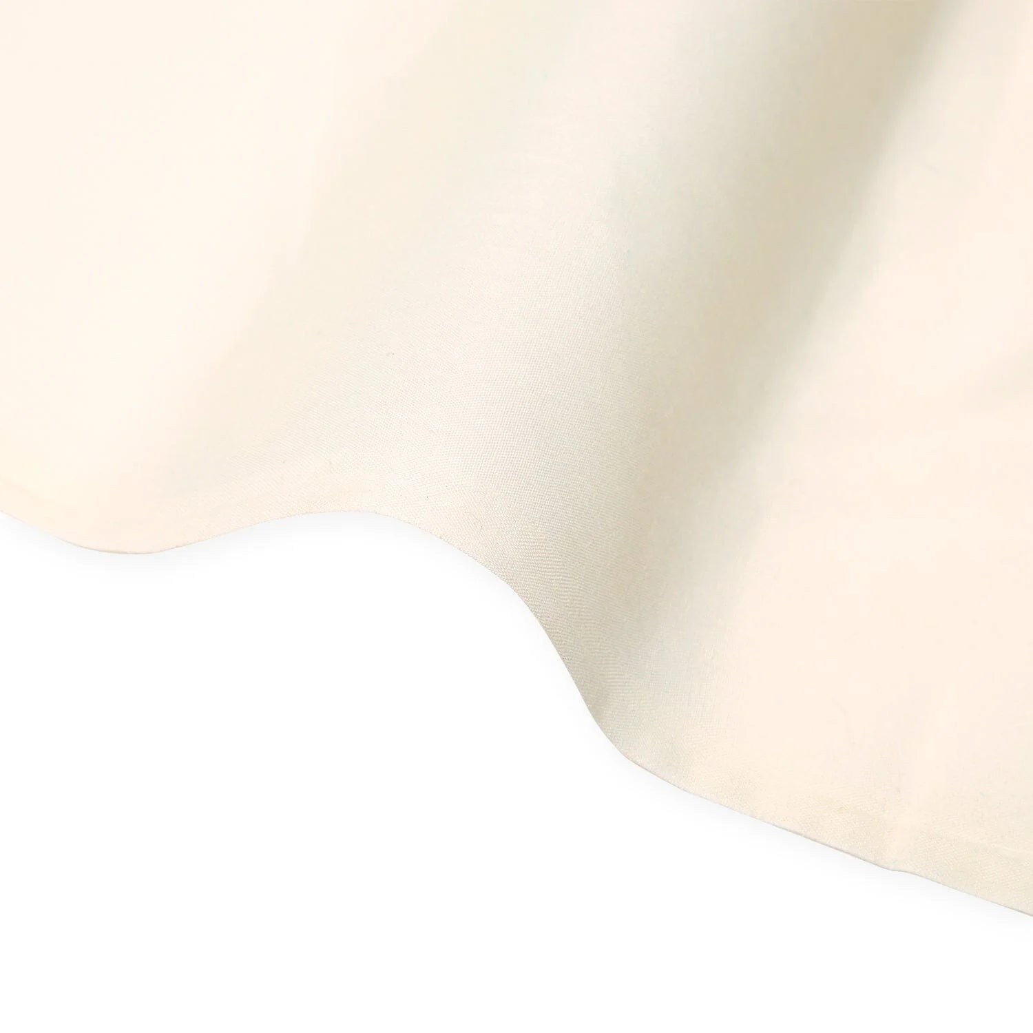 Off White Poly-Cotton 50/50 Blend Broadcloth Material—Sold by the Yard—(58/59 Inch) Wide—Available for Nationwide Shipping.
