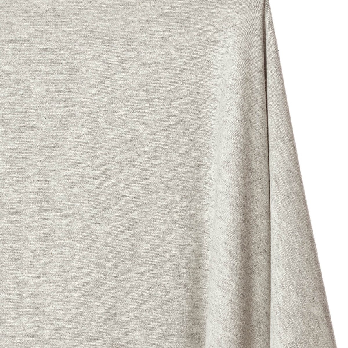 Heather Grey Light —95%-Polyester -5% Spandex Fabric—Sold By The Yard—Width 58/60 Inches Wide