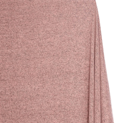 Hacci Material—Two-Tone Sweater Knit—Magma Blush Pink—Width 58/60 Inches Wide—Multi Color Green Hue—Sold By The Yard—Width 60/61 Inches—Available for Nationwide Shipping