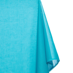Concord NC Textiles —Turquoise Color—Lawn Lightweight Fabric—Sold by the Yard— Nationwide Shipping Available