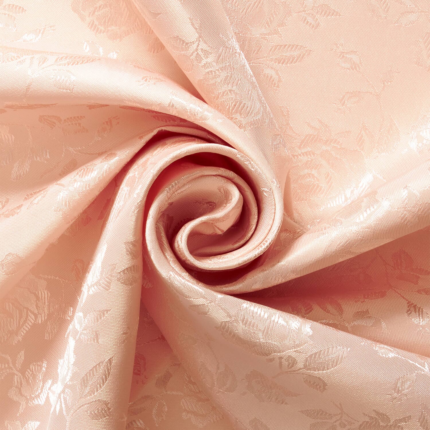 Double-Sided Jacquard Fabric—Durable Quality —Rose Gold —58" Wide—100% Polyester Fabric—High-Quality—Sold by The Yard