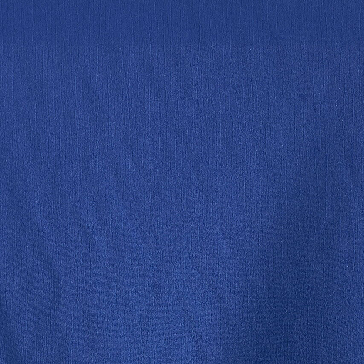 River Royal Blue Crinkle Polyester Draping Material- 100%Polyester-Fabric-Sold By The Yard-58/60 Inches Wide