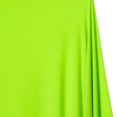 Crisp Lime Green Fabric Online—Apparel Sewing Fabric—100% Polyester—Sold by the Yard—Width 52" Inches Wide—Available in the USA.