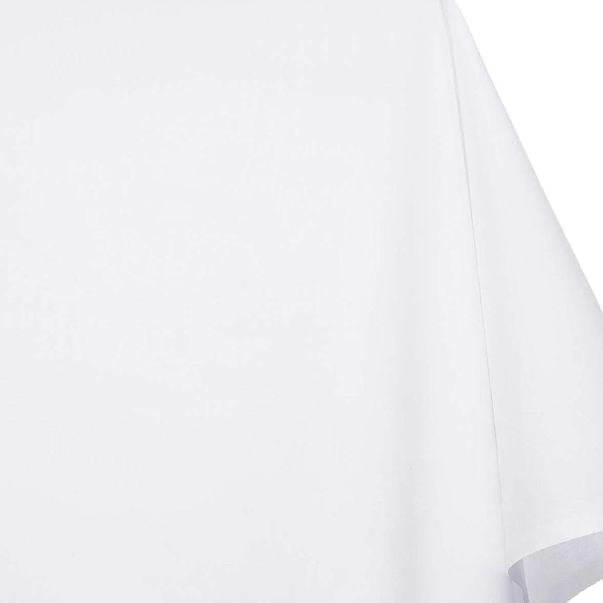 White Cotton Polyester Broadcloth-58/60" Wide—Width 57/58 Inches Wide—Sold by the Yard — Nationwide Shipping Available.