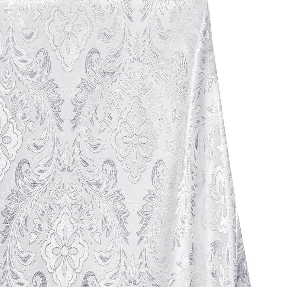 Fuchsia Gold Floral Brocade – Elegant Damask by the Yard