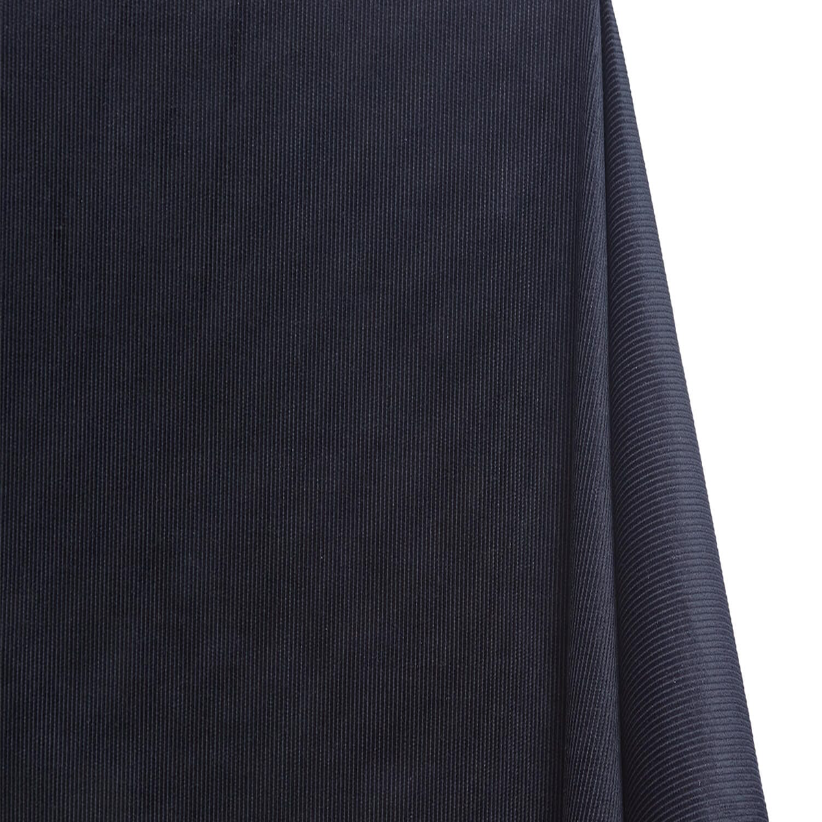 Navy Blue Stretch Corduroy—Cotton Spandex Blend—60/61" Wide