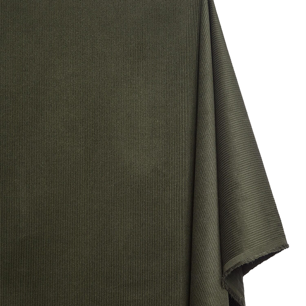 Chua Army Green Corduroy—100% Cotton—9 Wale—60" Wide Fabric