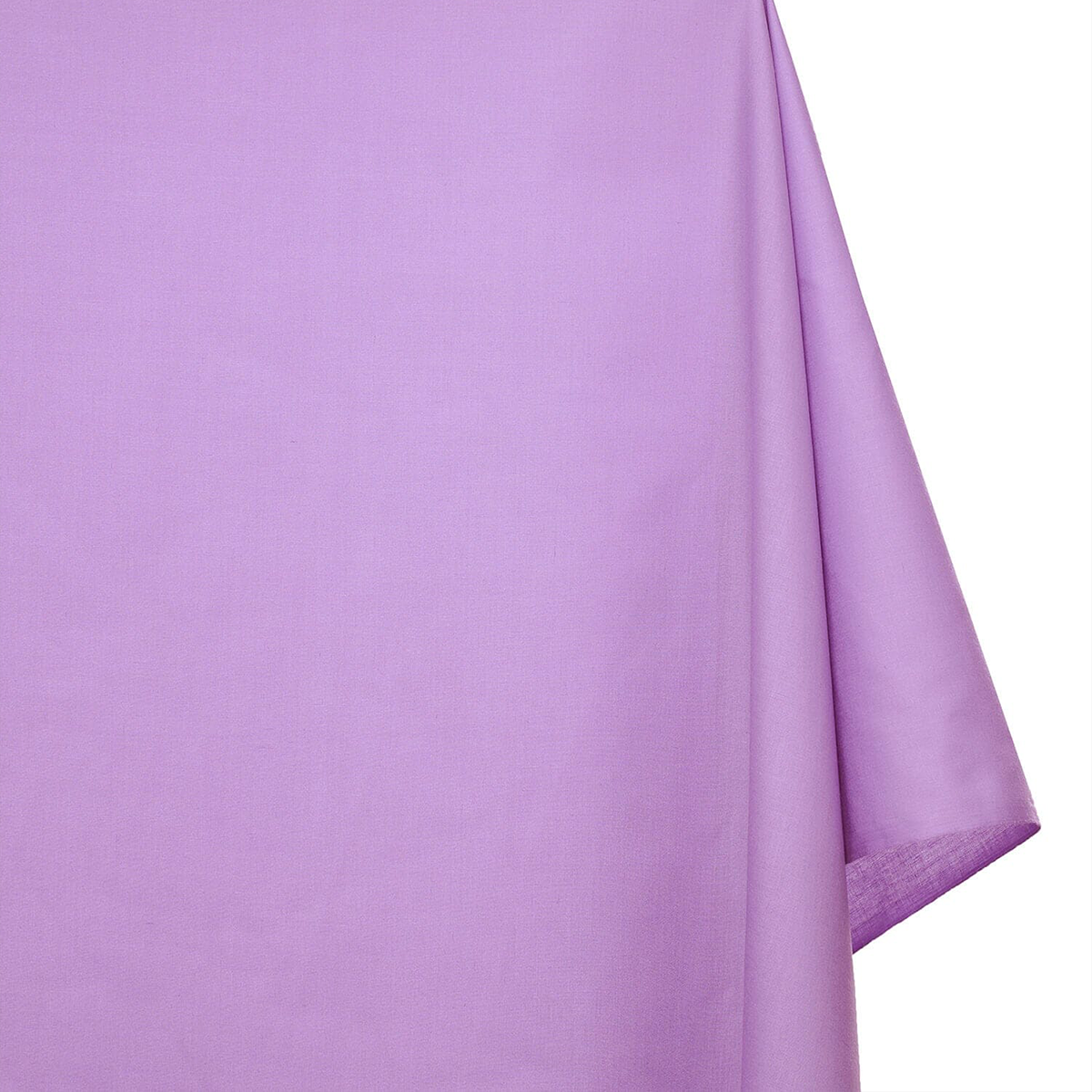 Lilac  Color Cotton Polyester Broadcloth Material—Sold by the Yard—(58/59 Inch) Wide—Available for Nationwide Shipping.