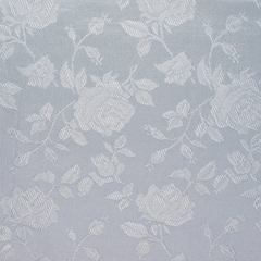 Tudor Jacquard Satin Fabric—Silver—58" Wide—100% Polyester Fabric—Lightweight High-Quality—Sold by The Yard