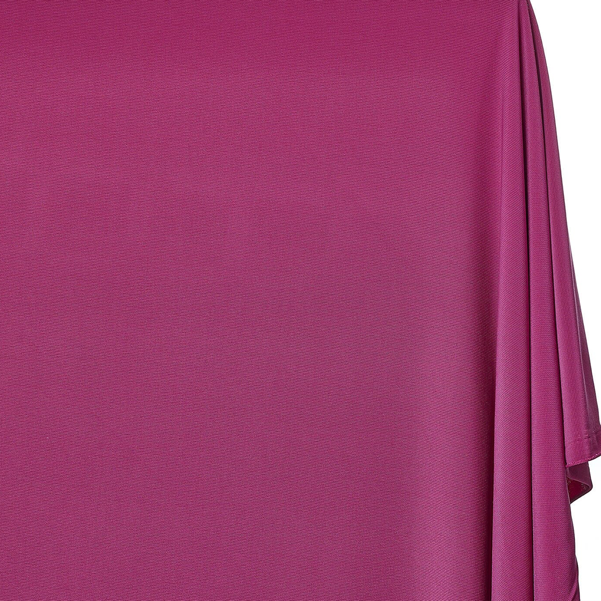 Mid-Weight—Magenta Hue—ITY Jersey Knit Fabric—95% Polyester, 5% Spandex— Width 57/58 Inches Wide—Solid by the Yard