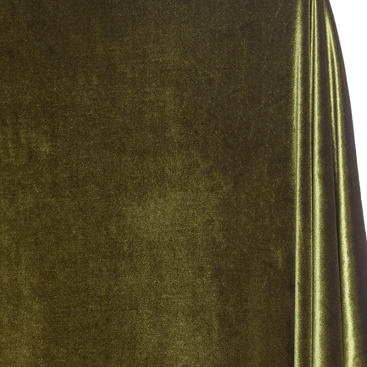 Verdant Plush Oliver—Stretch Velvet Fabric—Sold by the Yard