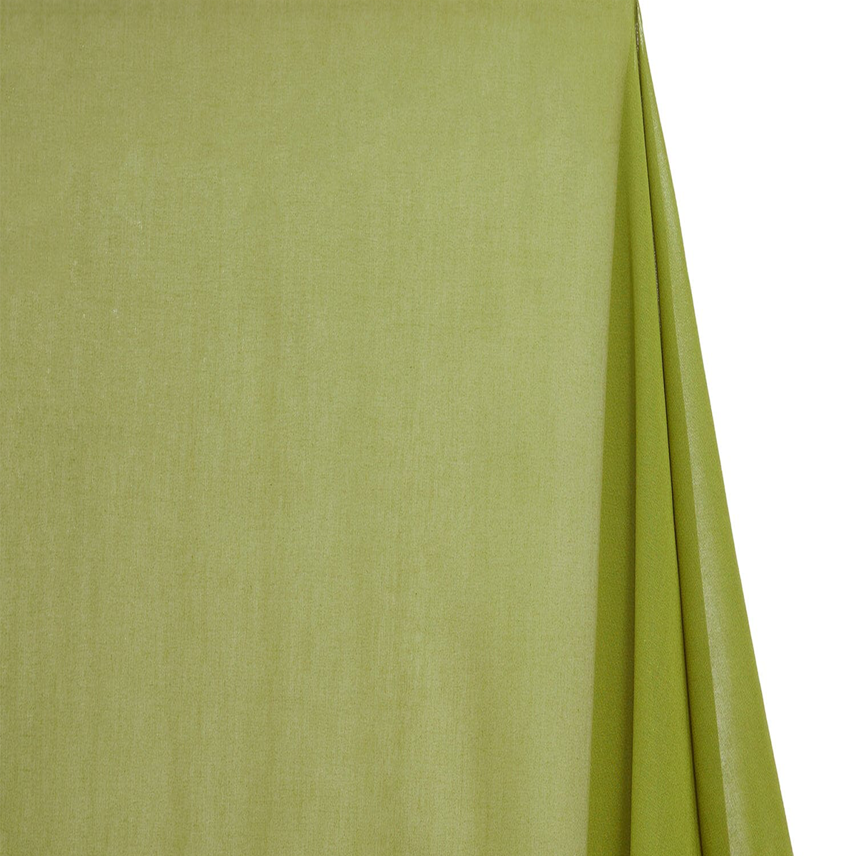 Organic Solid—Olive Green—Lawn Multi-Purpose Fashion Fabric—57/58 Inches Wide—100% Cotton—Sold by the Yard