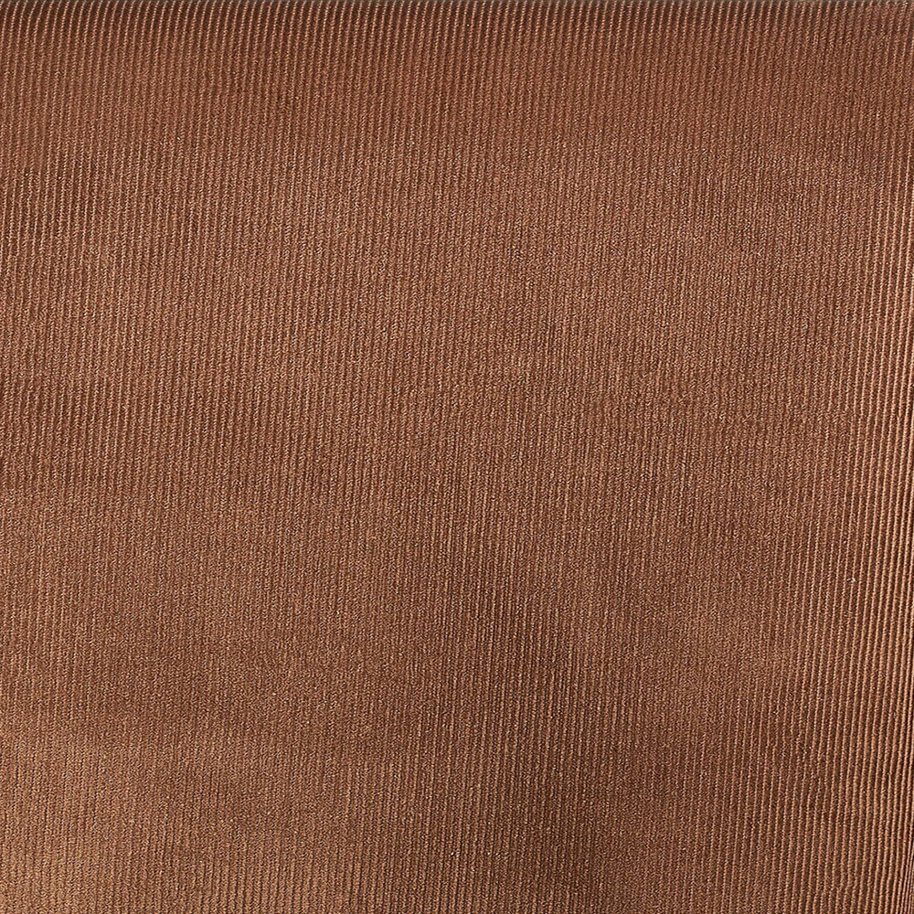 Close-up of brown fabric texture