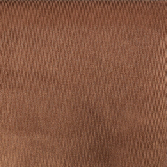 Close-up of brown fabric texture