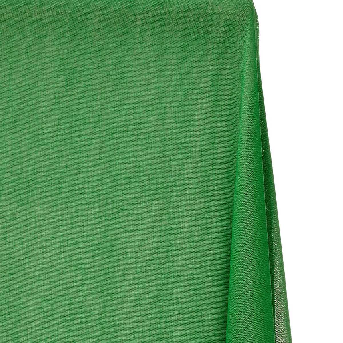 Perfect Lawn Cotton Voile —Kelly Green Color— Lightweight Fashion Material—Pastoral Brocade Fabric—58"Inche Wide—Multi-Purpose—Available by the yard—Nationwide Shipping