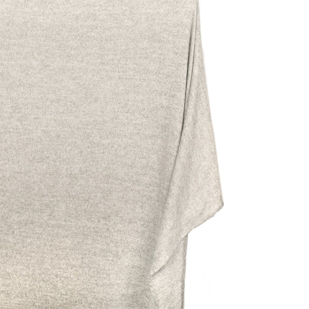 Light Grey—Brushed Two Tone—Sweater Knit Material—100% Polyester—Premium Quality—56"-Inches Wide—Sold by the Yard