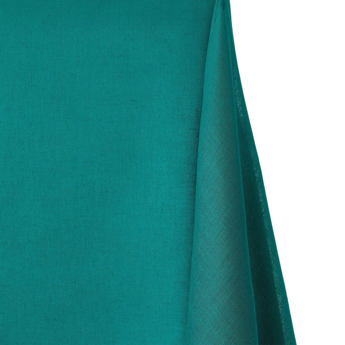 Malou Teal Lawn—Polyester Blend Fabric— Smooth Texture—Sold by The Yard—58/60 Inches Wide