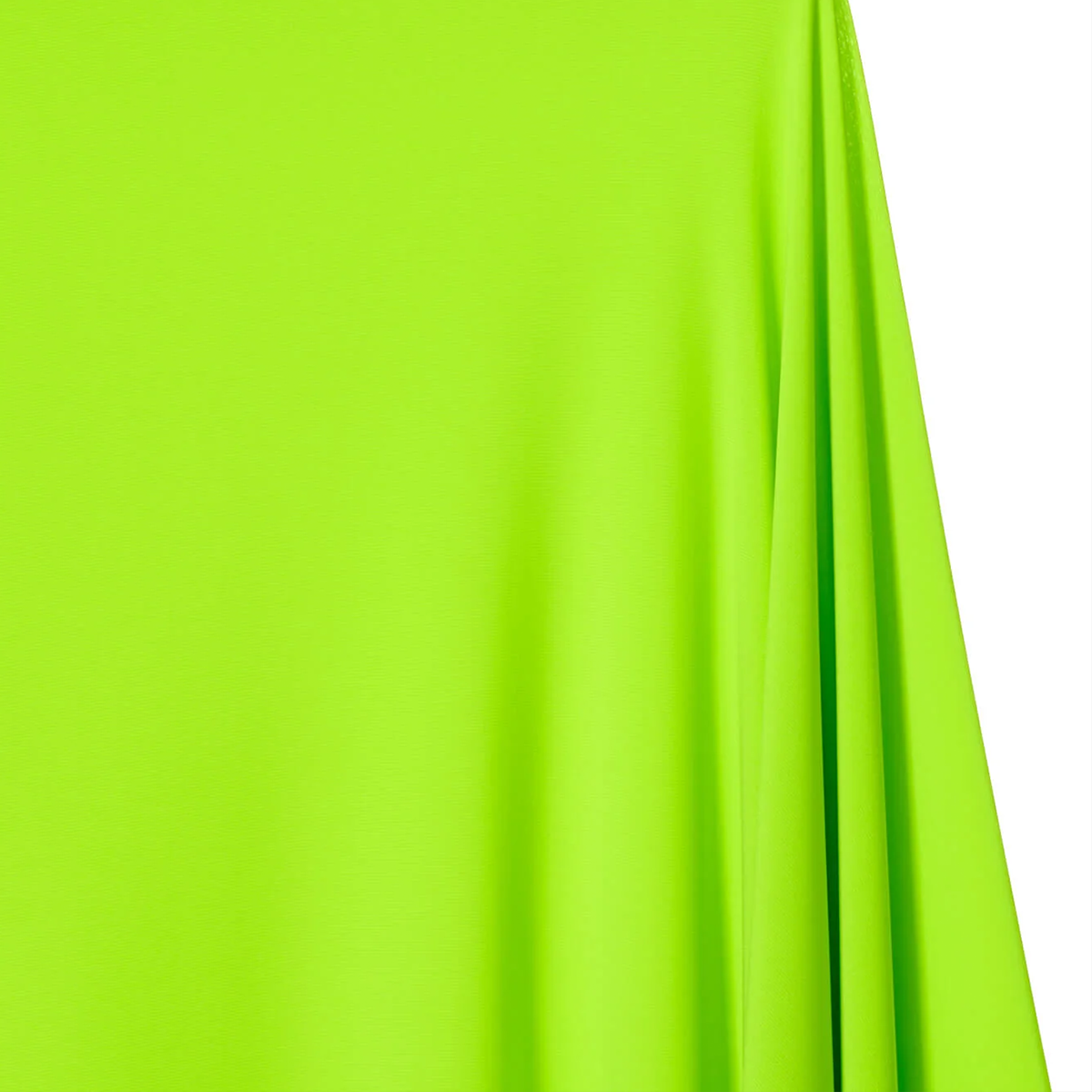 Crisp Lime Green Fabric Online—Apparel Sewing Fabric—100% Polyester—Sold by the Yard—Width 52" Inches Wide—Available in the USA.