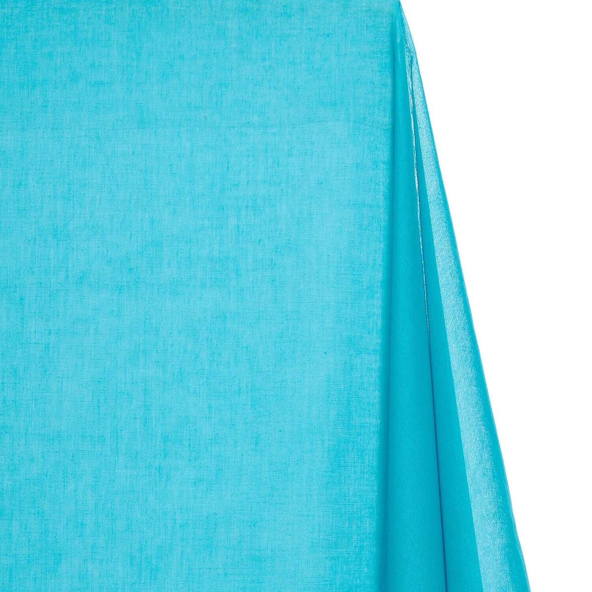 Concord NC Textiles —Turquoise Color—Lawn Lightweight Fabric—Sold by the Yard— Nationwide Shipping Available
