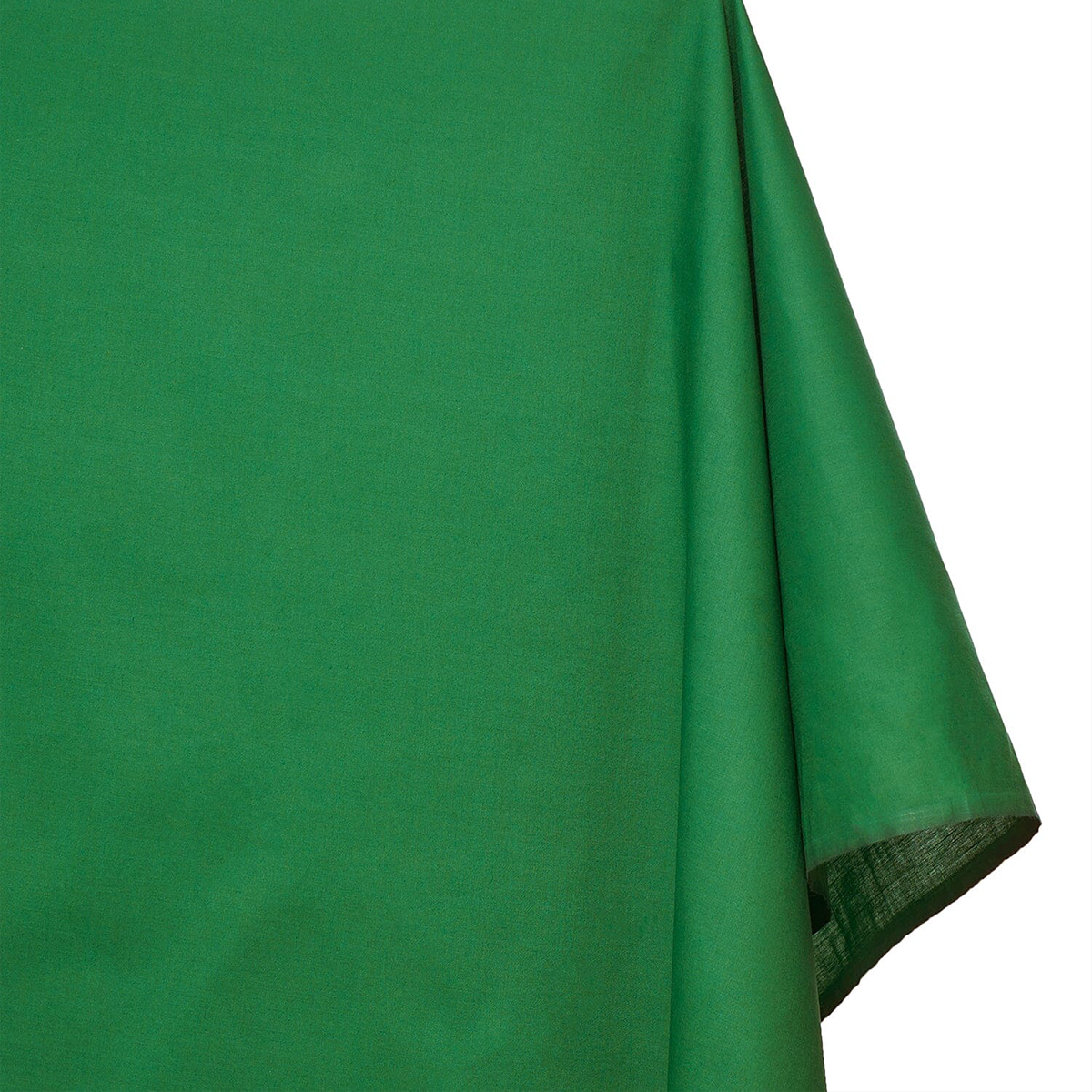 Lexi Kelly Green 50/50 Poly Cotton Broadcloth Fabric—Sold by the Yard—(58/59 Inch) Wide—Available for Nationwide Shipping.