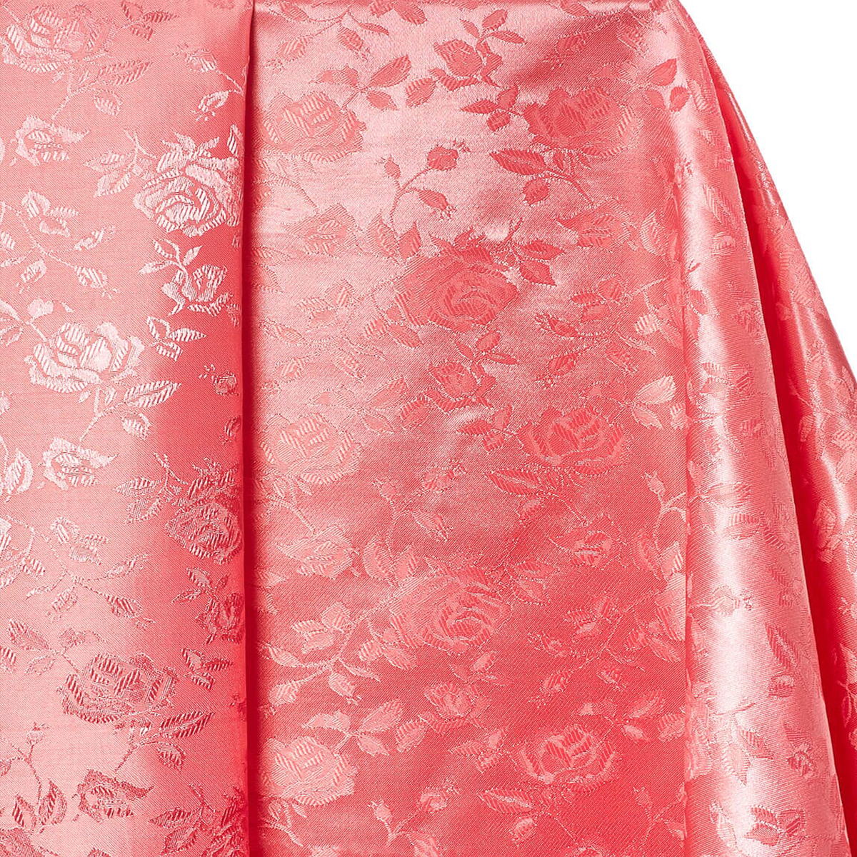 coral woven jacquard textile 54 inch sold by Beautiful Windows Elgin