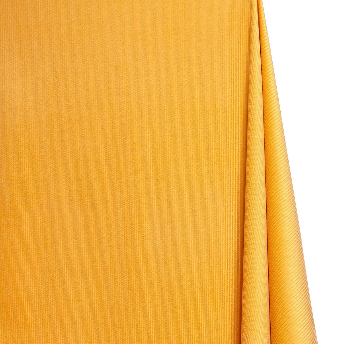 Sunflower Yellow—Standard Corduroy Material—0.75 Millimeters Thick—100% Cotton—59-60"Inch Wide—Sold by the Yard