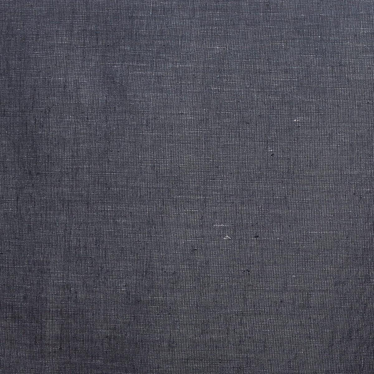 Keaton Two-Tone Linen Fabric—Navy Blue Lilac—Poly/Linen Blend