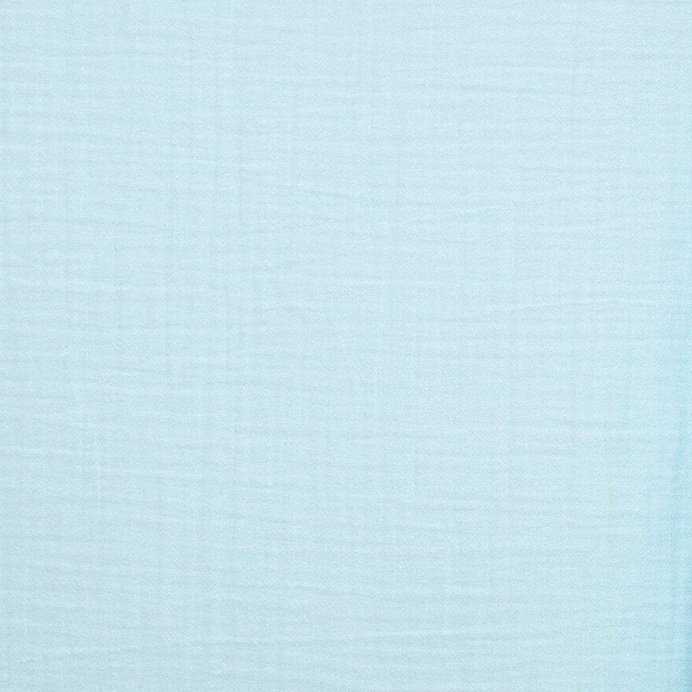 double cotton gauze baby blue fabric sold by Beautiful Windows Elgin