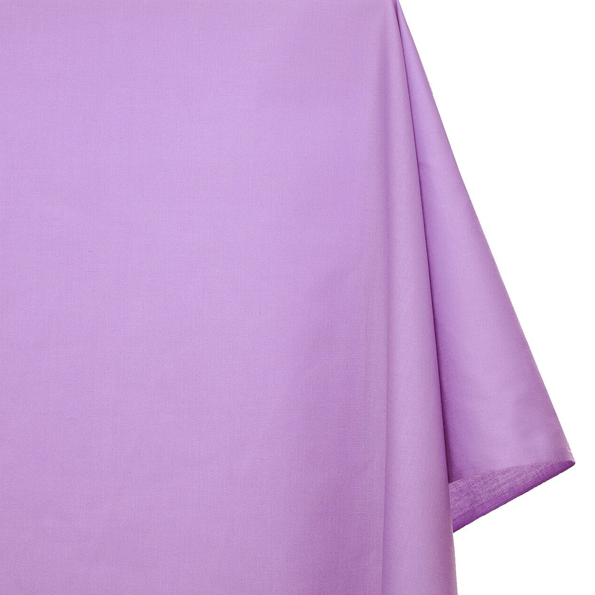Lilac  Color Cotton Polyester Broadcloth Material—Sold by the Yard—(58/59 Inch) Wide—Available for Nationwide Shipping.