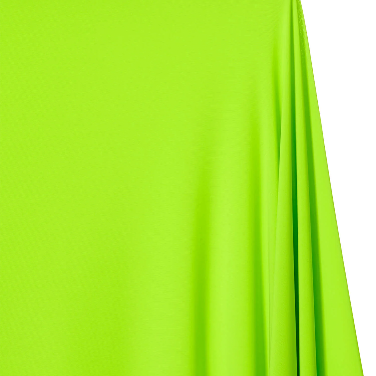 Crisp Lime Green Fabric Online—Apparel Sewing Fabric—100% Polyester—Sold by the Yard—Width 52" Inches Wide—Available in the USA.