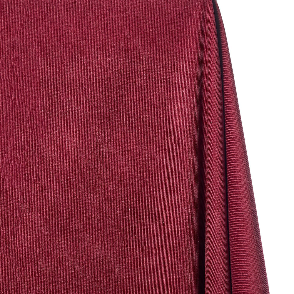 Burgundy corduroy fabric by the yard—fabric sold by BeautifulWindowsElgin.com