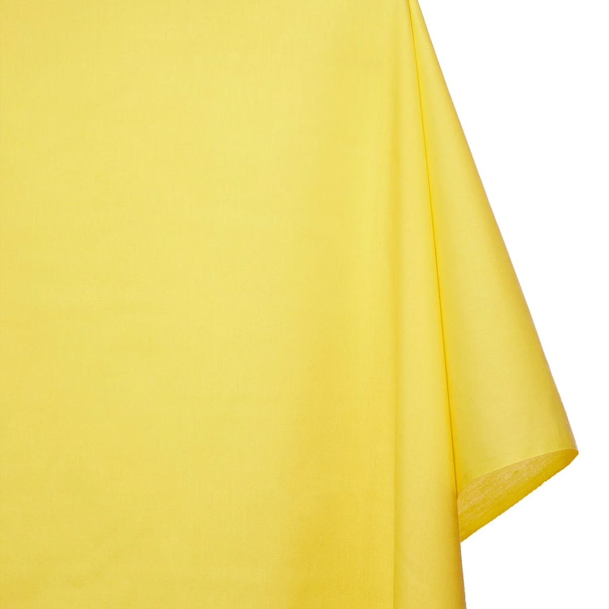 Sydney—Neon Yellow—Width 58/60" Wide—Polyester Cotton Blend Broadcloth Material—Ideal for Apparel—Sold by the Yard