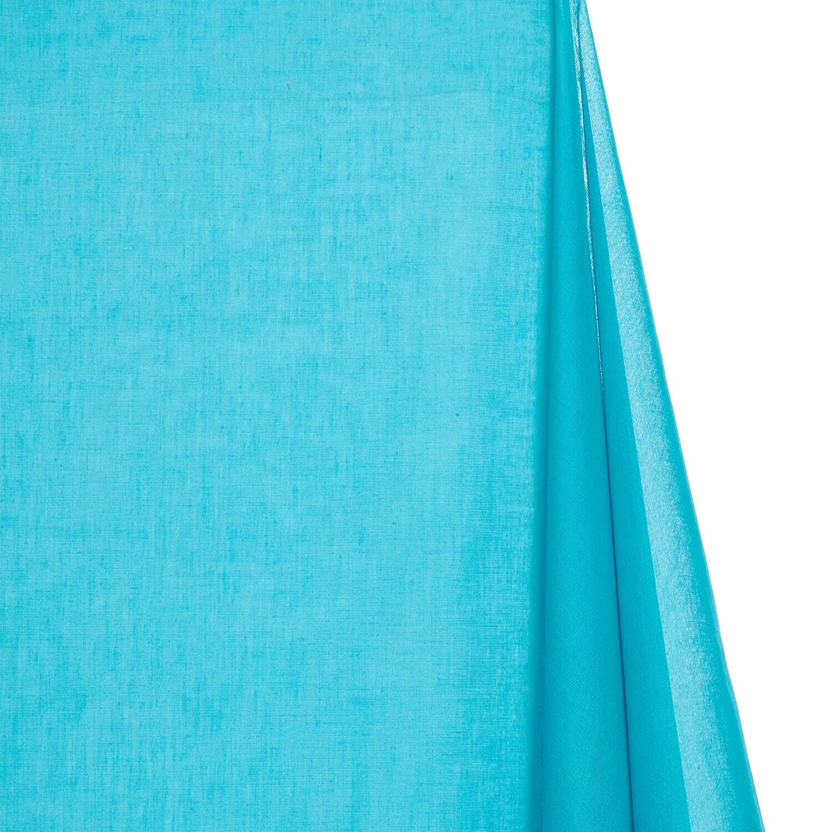 Concord NC Textiles —Turquoise Color—Lawn Lightweight Fabric—Sold by the Yard— Nationwide Shipping Available